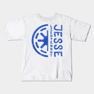 Lieutenant Jesse v2 Kids T-Shirt